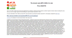 Desktop Screenshot of bifc.com